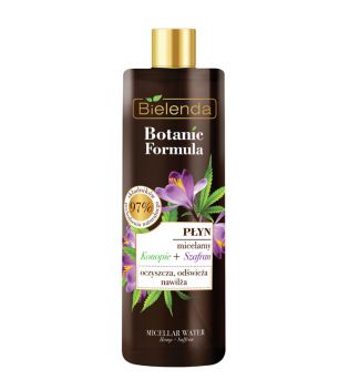 Bielenda - Botanic Formula Hemp and saffron micellar water