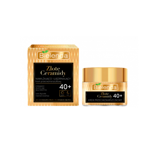 Bielenda - *Golden Ceramides* - Moisturizing and firming anti-wrinkle facial cream - Over 40 years