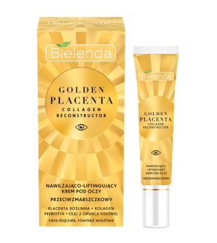 Bielenda - *Golden Placenta* - Anti-wrinkle moisturizing eye contour