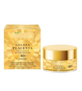 Bielenda - *Golden Placenta* - Moisturizing and smoothing anti-wrinkle cream 40+