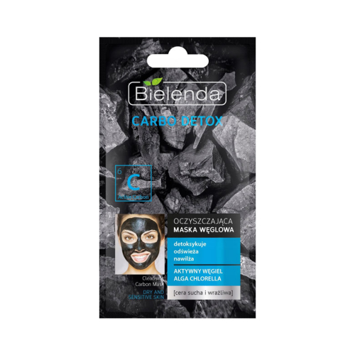 Bielenda - Carbo Detox Mask - Dry and sensitive skin