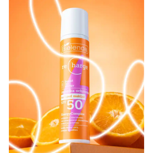 Bielenda - *Recharge* - Brightening facial mist SPF50