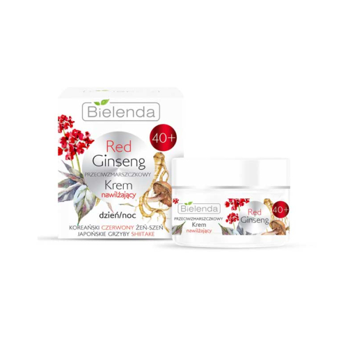 Bielenda - *Red Ginseng* - Anti-wrinkle moisturizer 40+
