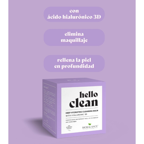 Biobalance - *Hello Clean* - Cleansing Balm - 3D Hyaluronic Acid