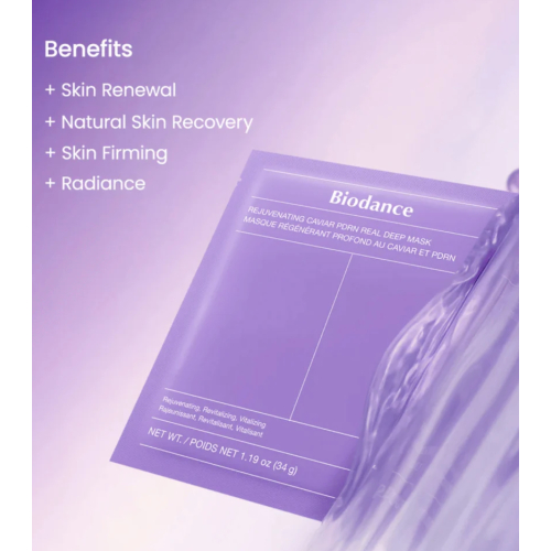 Biodance - Rejuvenating facial mask - Caviar PDRN