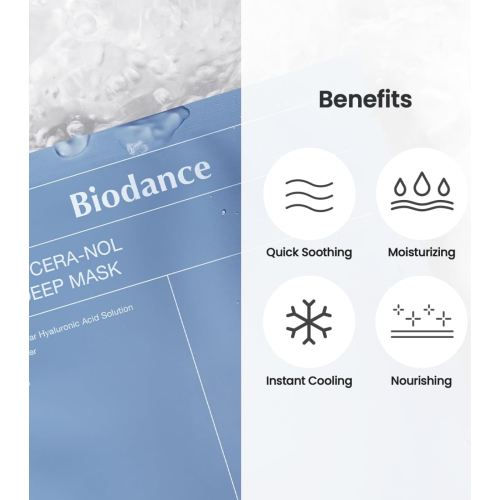 Biodance - Pack of 4 facial masks - Hydro Cera-Nol