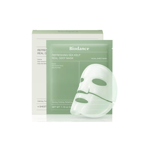 Biodance - Pack of 4 facial masks - Refreshing Sea Kelp