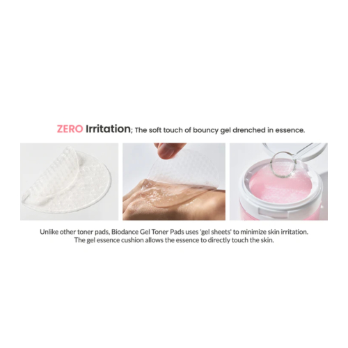 Biodance - Hydrating tonic in pad format Collagen Gel - 60pcs