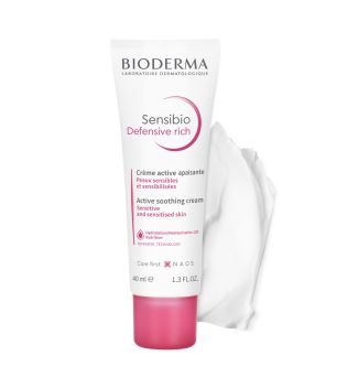 Bioderma - Soothing and nourishing cream Sensibio Defensive Rich - Sensitive skin