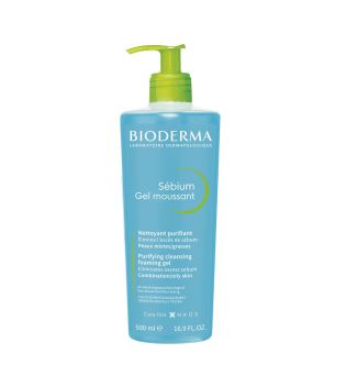 Bioderma - Purifying cleansing gel in dispenser Sébium 500ml - Combination/oily skin
