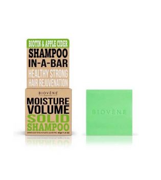 Biovène - Moisture Volume Solid Shampoo - Biotin & Apple Cider