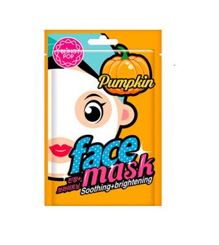 Bling Pop - Facial Mask Relaxing and Illuminating with Pumpkin