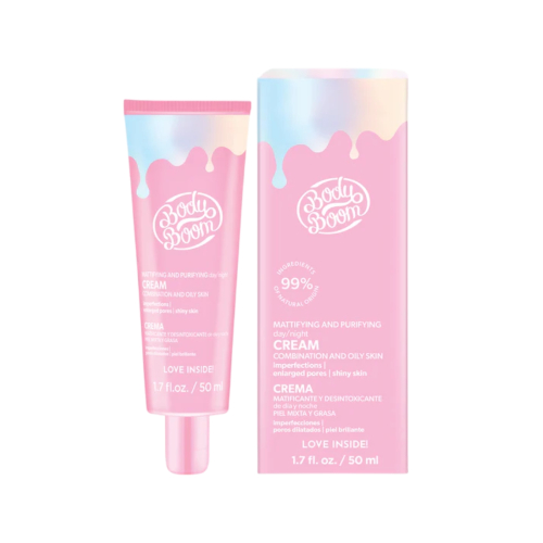 Bodyboom - *Basic Pink* - Mattifying facial cream - Combination and oily skin