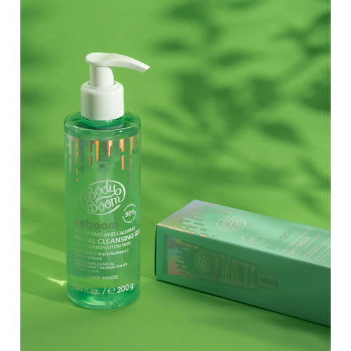 Bodyboom - *Seboom* - Betaine + Salicylic Acid Mattifying Cleansing Gel - Combination and Oily Skin