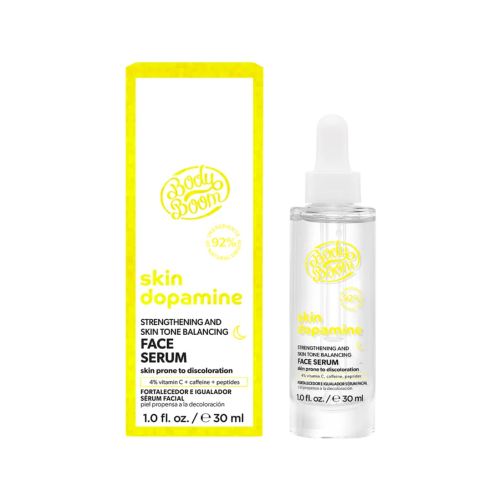 Bodyboom - *Skin Dopamine* - Strengthening and unifying serum 4% vit C + cafeina + peptidos