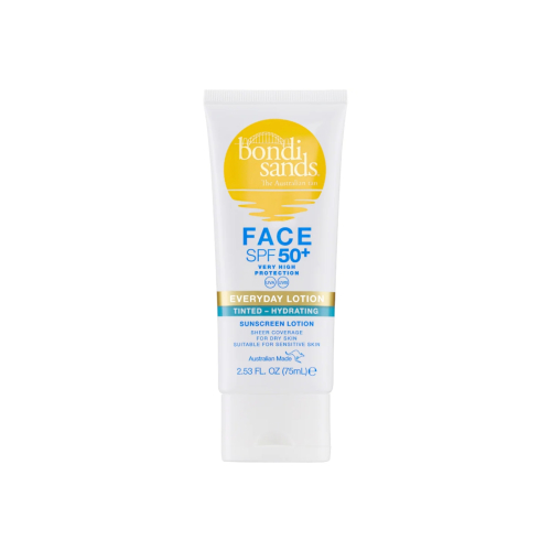 Bondi Sands - Tinted Facial Sunscreen SPF50+ Everyday Lotion - Tinted Hydrating