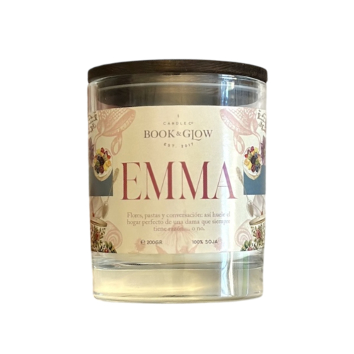Book and Glow - *Austen* - Vegan Soy Candle - Emma