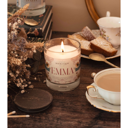 Book and Glow - *Austen* - Vegan Soy Candle - Emma