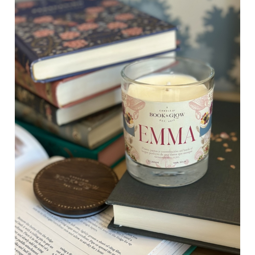 Book and Glow - *Austen* - Vegan Soy Candle - Emma