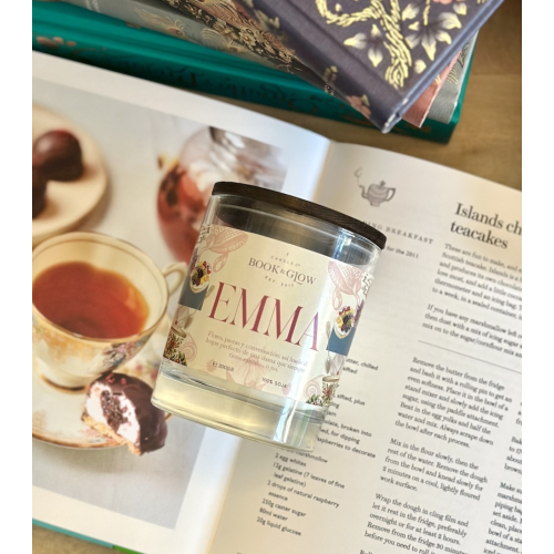 Book and Glow - *Austen* - Vegan Soy Candle - Emma