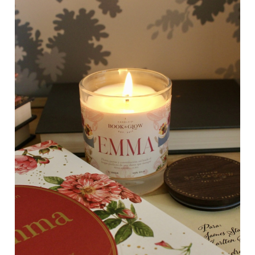 Book and Glow - *Austen* - Vegan Soy Candle - Emma