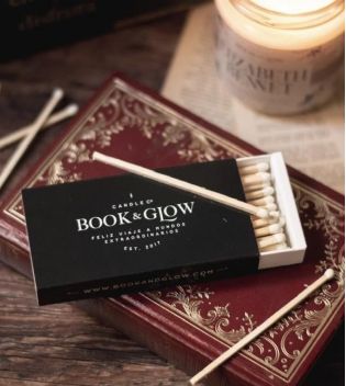Book and Glow - Premium Matches