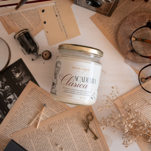 Book and Glow - *The Archives* - Soy Candle - Classical Academy