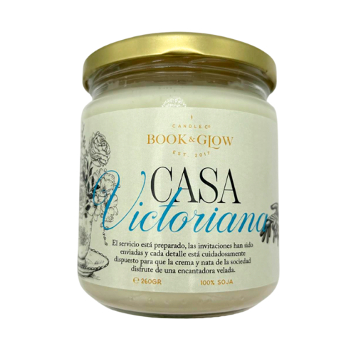 Book and Glow - *The Archives* - Soy Candle - Victorian House