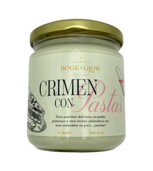 Book and Glow - *Los Archivos* - Soy Candle - Crimen Con Pastas