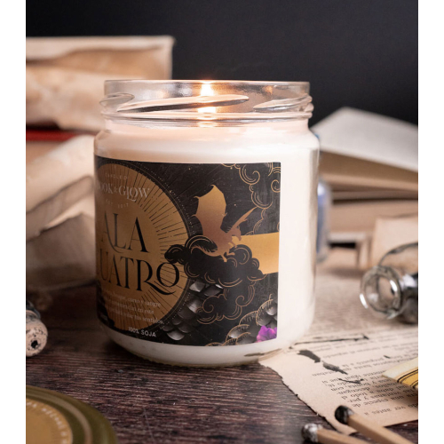 Book and Glow - *Mundos Extraordinarios* - Soy Candle - El Ala Cuatro