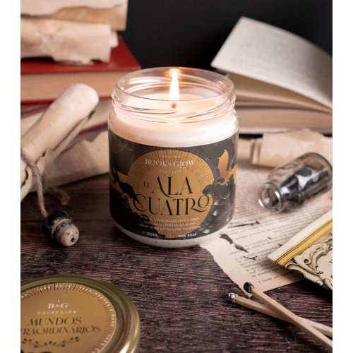 Book and Glow - *Mundos Extraordinarios* - Soy Candle - El Ala Cuatro