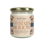 Book and Glow - *Mundos Extraordinarios* - Vegan Soy Candle - Café en Stars Hollow