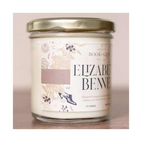 Book and Glow - *Remarkable Worlds* - Vegan Soy Candle - Elizabeth Bennet