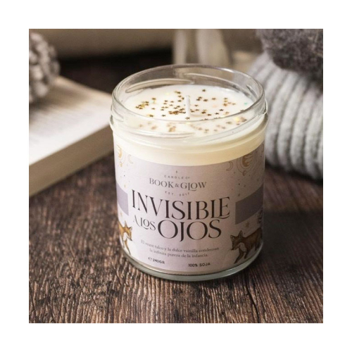 Book and Glow - *Remarkable Worlds* - Vegan Soy Candle - Invisible to the Eyes