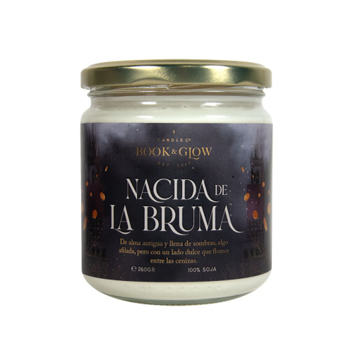 Book and Glow - *Remarkable Worlds* - Vegan Soy Candle - Nacida de la bruma