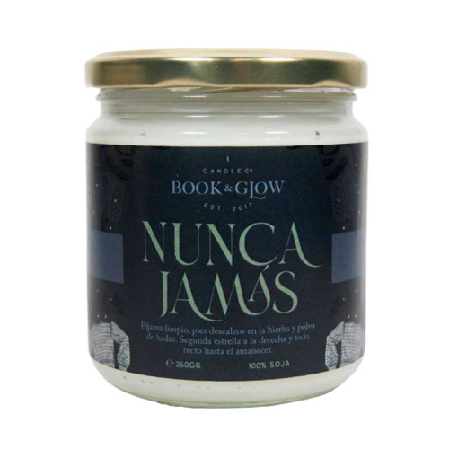 Book and Glow - *Remarkable Worlds* - Vegan Soy Candle - Neverland