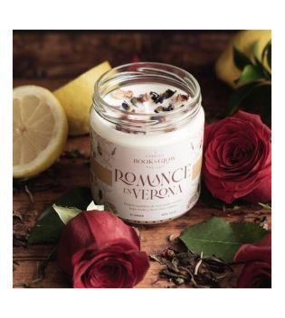 Book and Glow - *Extraordinary Worlds* - Vegan Soy Candle - Romance in Verona