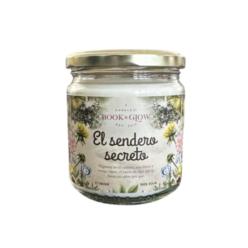 Book and Glow - *Perfect Moments* - Soy Candle - El sendero secreto