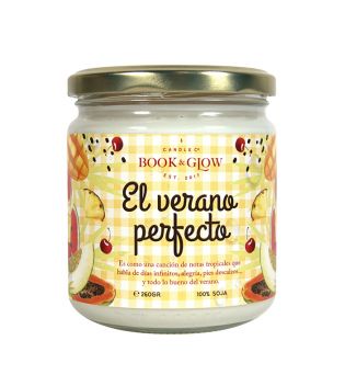 Book and Glow - *Perfect Moments* - Soy Candle - El verano perfecto