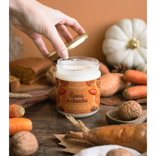Book and Glow - *Perfect Moments* - Soy Candle - Harvest Season