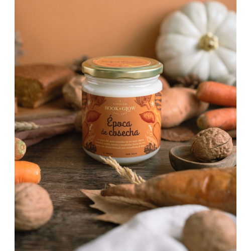 Book and Glow - *Perfect Moments* - Soy Candle - Harvest Season