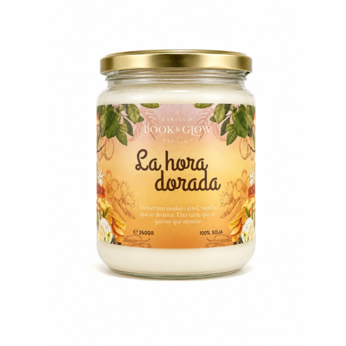 Book and Glow - *Perfect Moments* - Soy Candle - La hora dorada