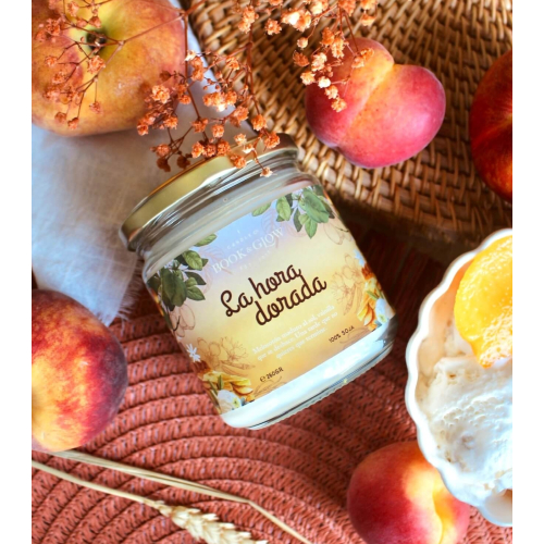 Book and Glow - *Perfect Moments* - Soy Candle - La hora dorada