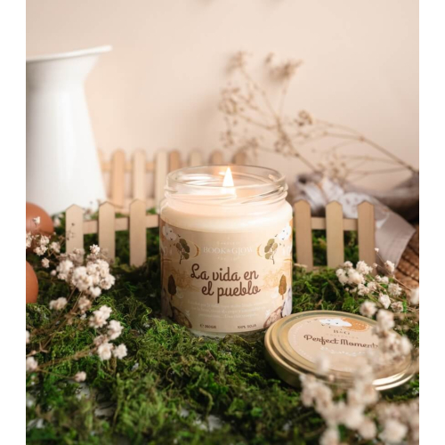 Book and Glow - *Perfect Moments* - Soy Candle - Village Life