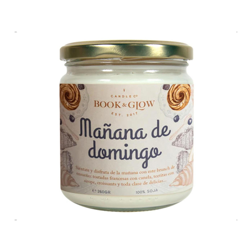 Book and Glow - *Perfect Moments* - Soy Candle - Mañana de domingo