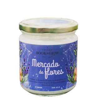 Book and Glow - *Perfect Moments* - Soy Candle - Flower Market
