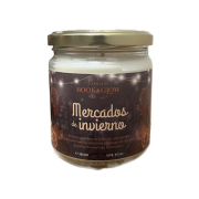 Book and Glow - *Perfect Moments* - Soy Candle - Mercados de Invierno