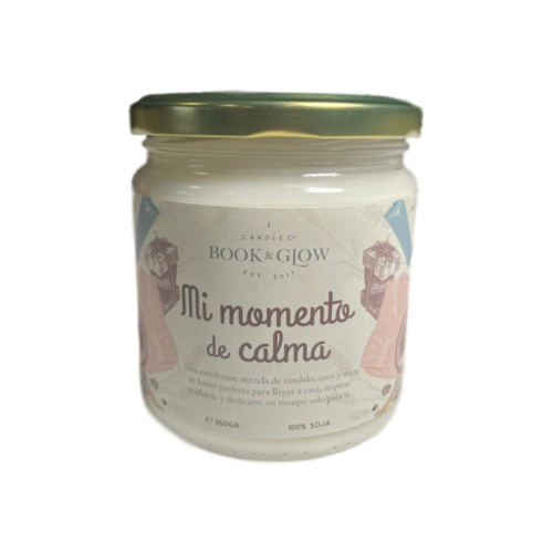 Book and Glow - *Perfect Moments* - Soy Candle - My Moment of Calm