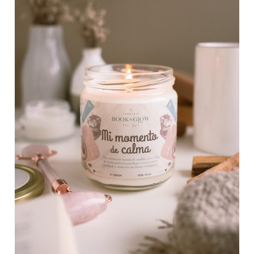 Book and Glow - *Perfect Moments* - Soy Candle - My Moment of Calm