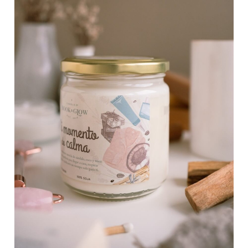 Book and Glow - *Perfect Moments* - Soy Candle - My Moment of Calm